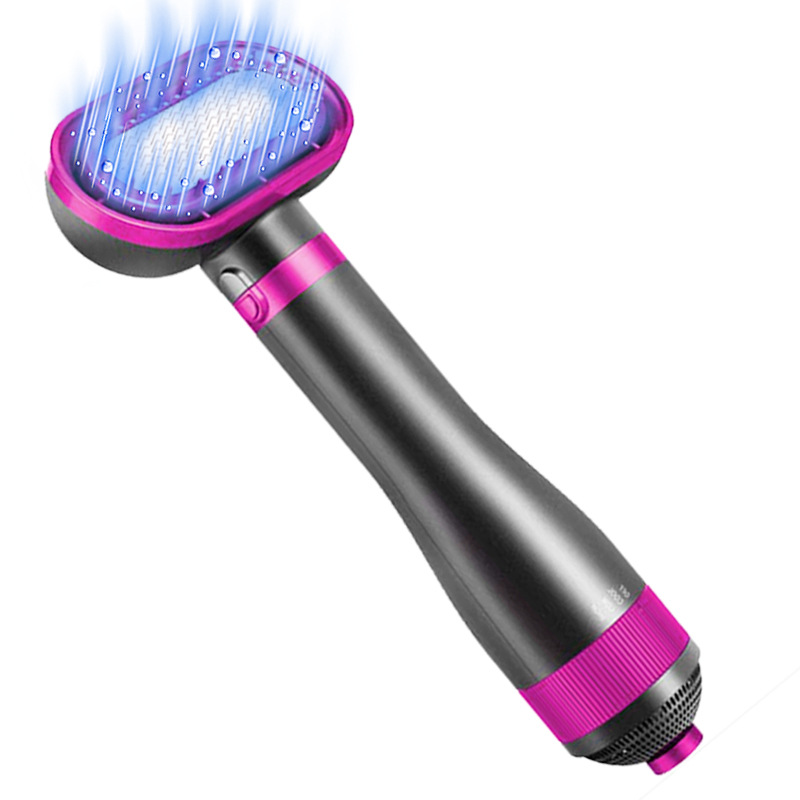 Hair Dryer Brush for Small/Medium Dog & Cat, 2 in 1 Pet Grooming Dryer, 2 Heat Settings & 3 Adjustable Blowing Dryer-CUDDLY PET