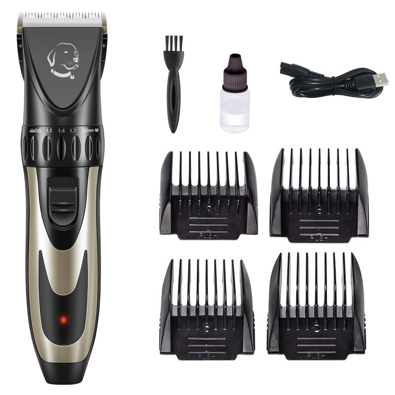 Pet Republique Cordless Dog Shaver Trimmer Kit - Hair Clippers for All Fur Type & All Size Dogs Cats and Pets-CUDDLY PET