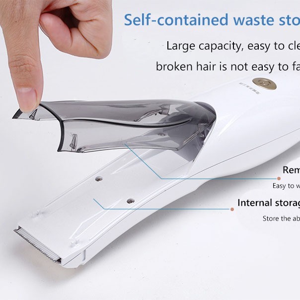 CuddlyPro TurboGroom Pet Clipper - Ceramic Blades, Turbo Suction & 3-Speed Adjustable Hair Trimmer