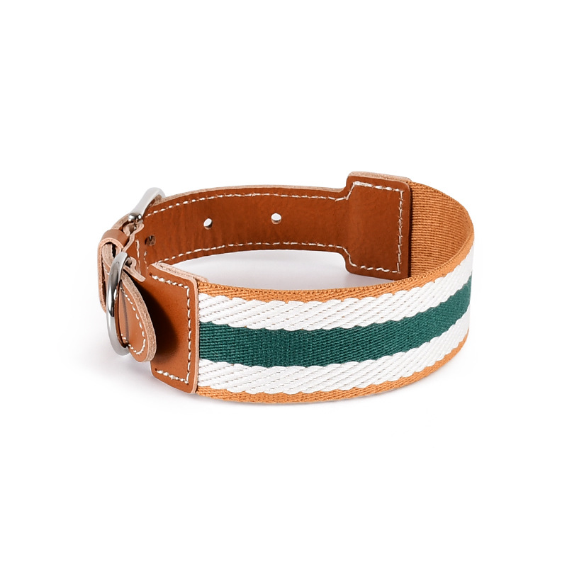 Weimar Breakaway Dog Collar - Adjustable Leather Pet Collar with Safety Buckle | Free Shipping