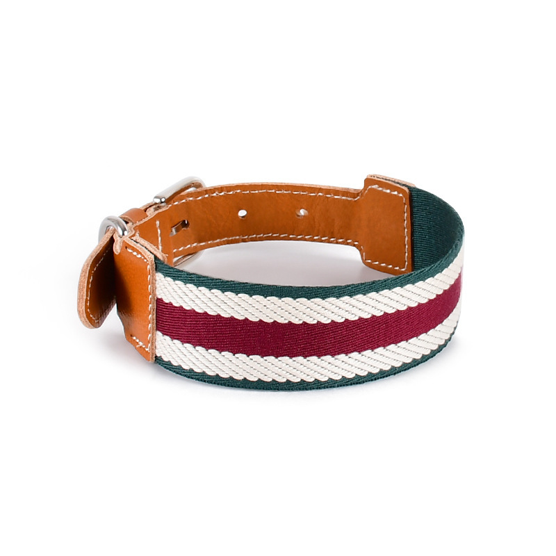 Weimar Breakaway Dog Collar - Adjustable Leather Pet Collar with Safety Buckle | Free Shipping