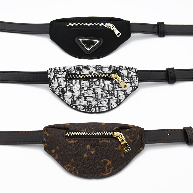 Fashion Pet Sling Bag – Adjustable Leather Dog Backpack for Small Dogs, Stylish Hands-Free Carrier with Snack Storage