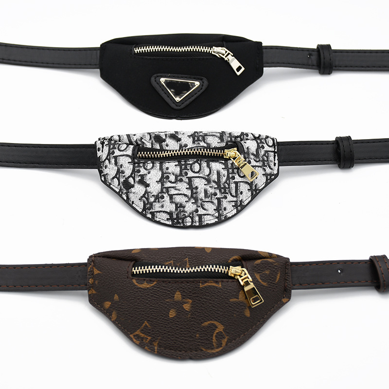 Fashion Pet Sling Bag – Adjustable Leather Dog Backpack for Small Dogs, Stylish Hands-Free Carrier with Snack Storage