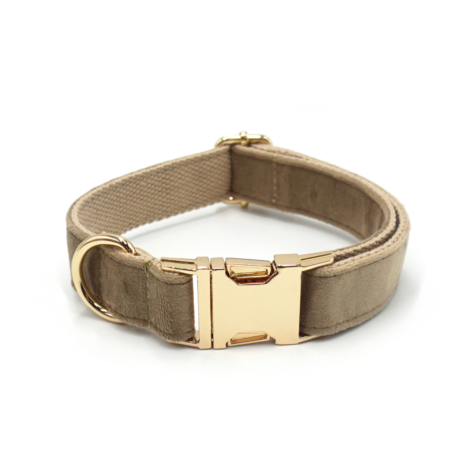 Custom Velvet Dog Collars with Laser Engraving | Soft, Adjustable Pet Collars