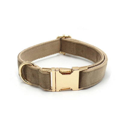 Premium Velvet Dog Collars with Laser Engraving - Customizable, Soft & Stylish for Your Beloved Pet