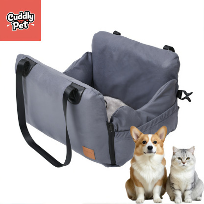 3-in-1 Inflatable Pet Car Seat Handbag Bed – Portable, Lightweight, Waterproof Dog Travel Bed for Cars, Home & Outdoor Use