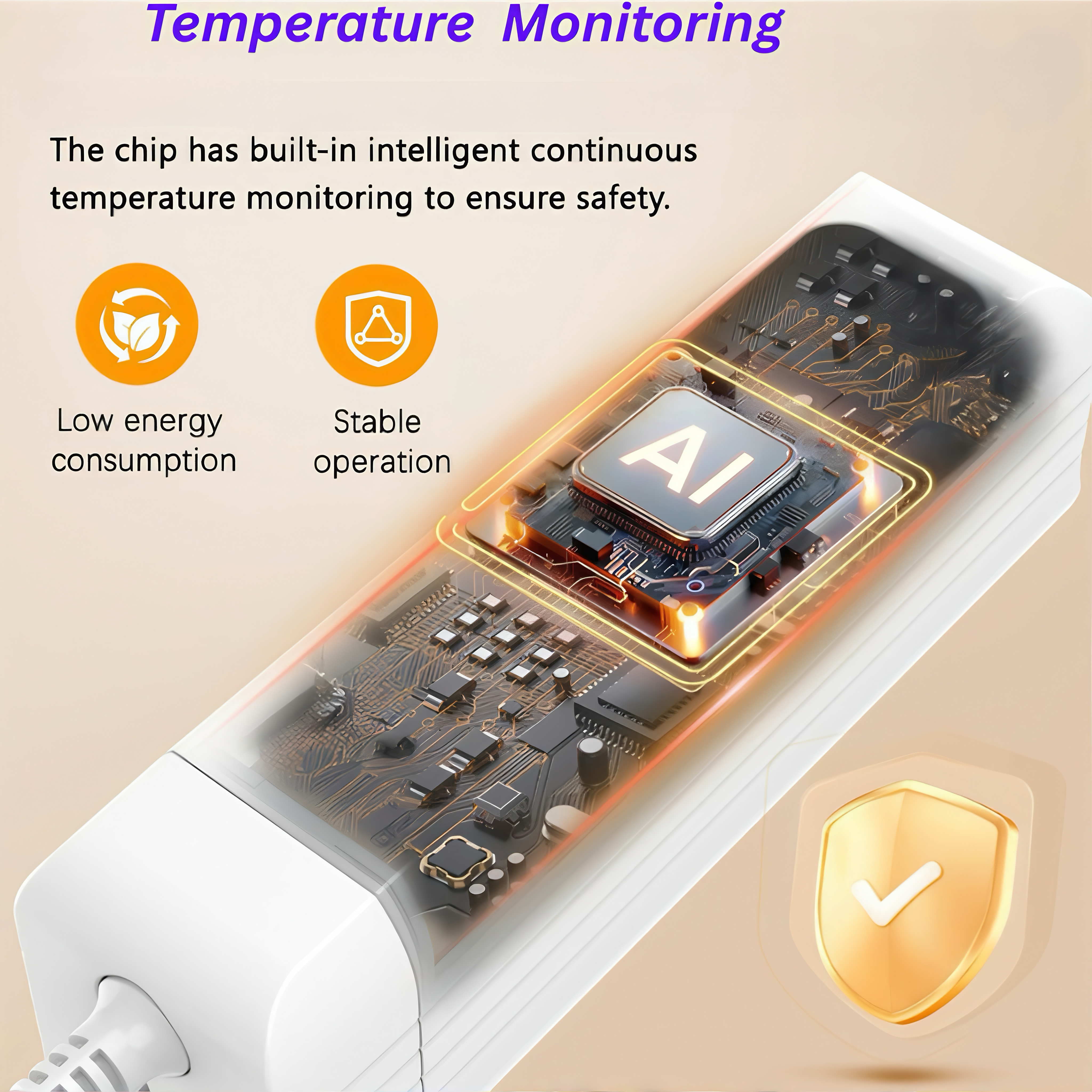 Hands-Free Neck Hanging Pet Dryer & Groomer - 1000W Powerful, 3-Temp/Speed, Ultra-Light 0.9lb, Quiet with Negative Ions