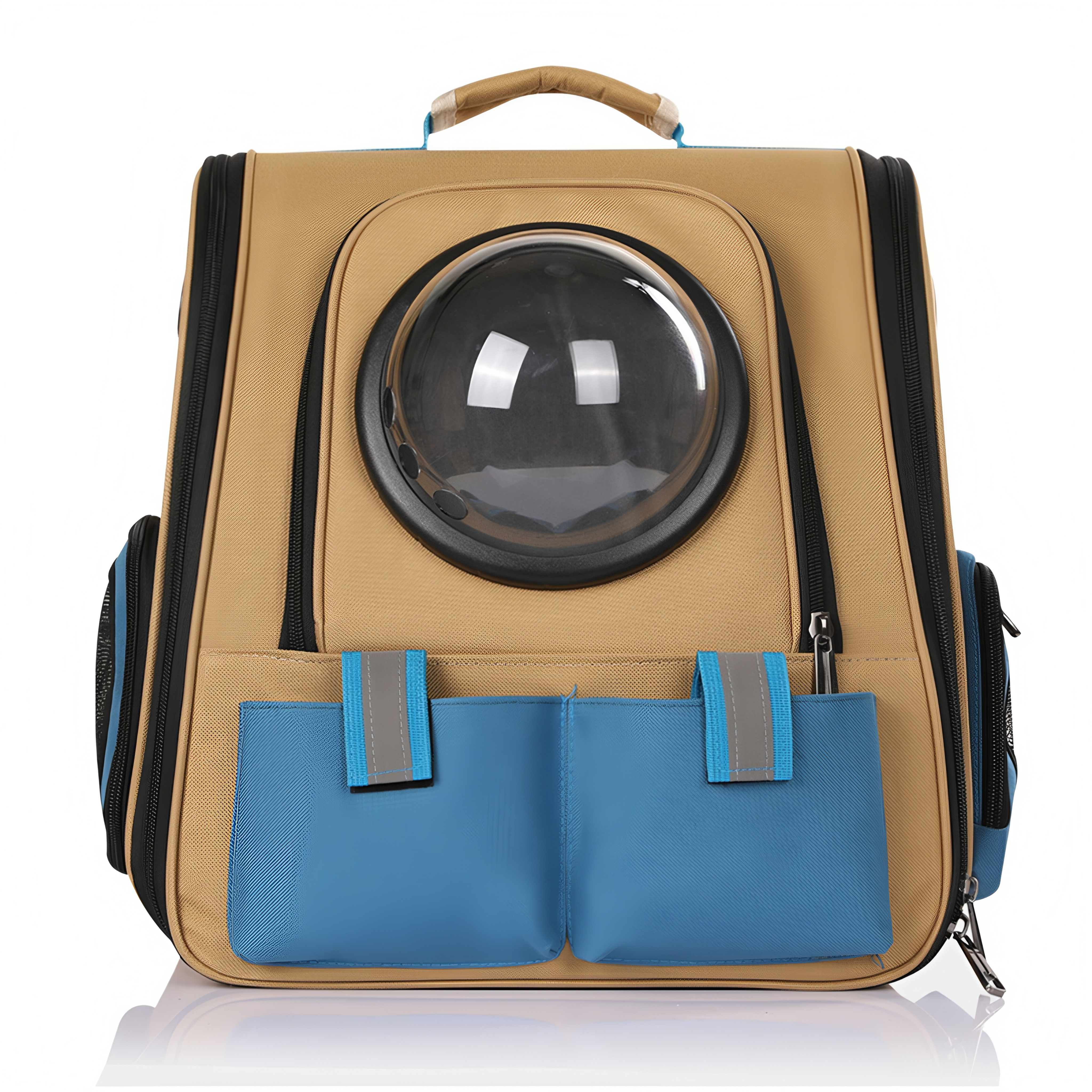 Ventilated Pet Backpack Carrier for Cats & Small Dogs | CuddlyPet