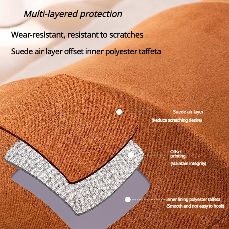 CuddlyPet Foldable Cat Tunnel - Large Scratch Proof Suede Tube with Multi-Entrance, Toys & Buckles for Indoor Cats