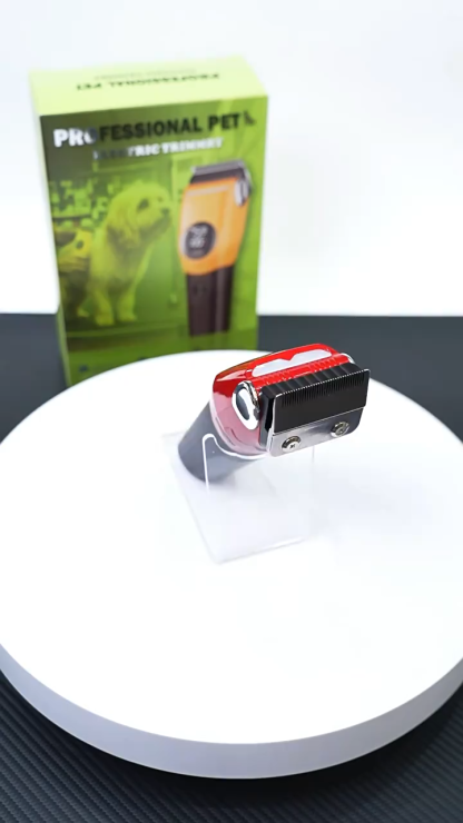 CuddlyPet ProGroom 8W Pet Clipper – 33T Blade, 7500RPM, 3 Speeds, LED Light for Large Dogs & Thick Fur