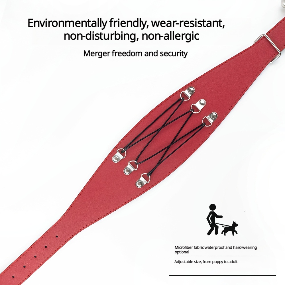 Luxury  Leather Pet Collar – Hypoallergenic, Durable & Timeless Comfort for Dogs