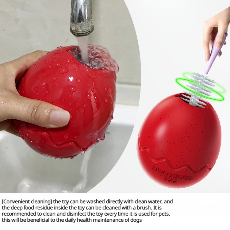 CuddlyPet Chew Toy for Dogs - Tough & Elastic Chewing, Slow Feeder, Food Dispenser, Mental Stimulation, Safe Food-Grade Material