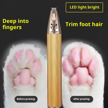 Pet Grooming Clipper – Quiet, Safe & Professional-Grade Trimmer with LED Light  