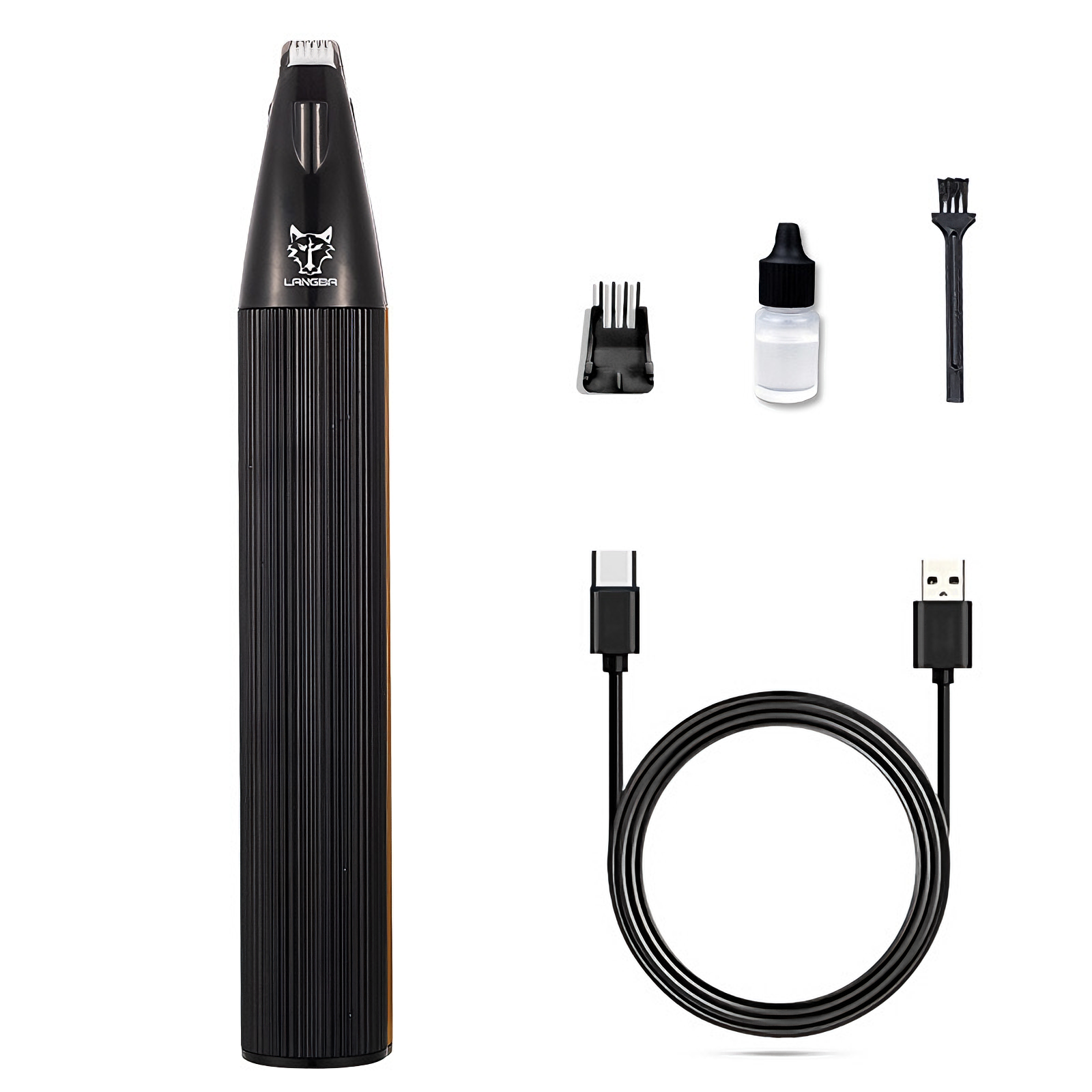 Professional Pet Clippers – Quiet, Safe Grooming with LED Light | Ceramic Blade