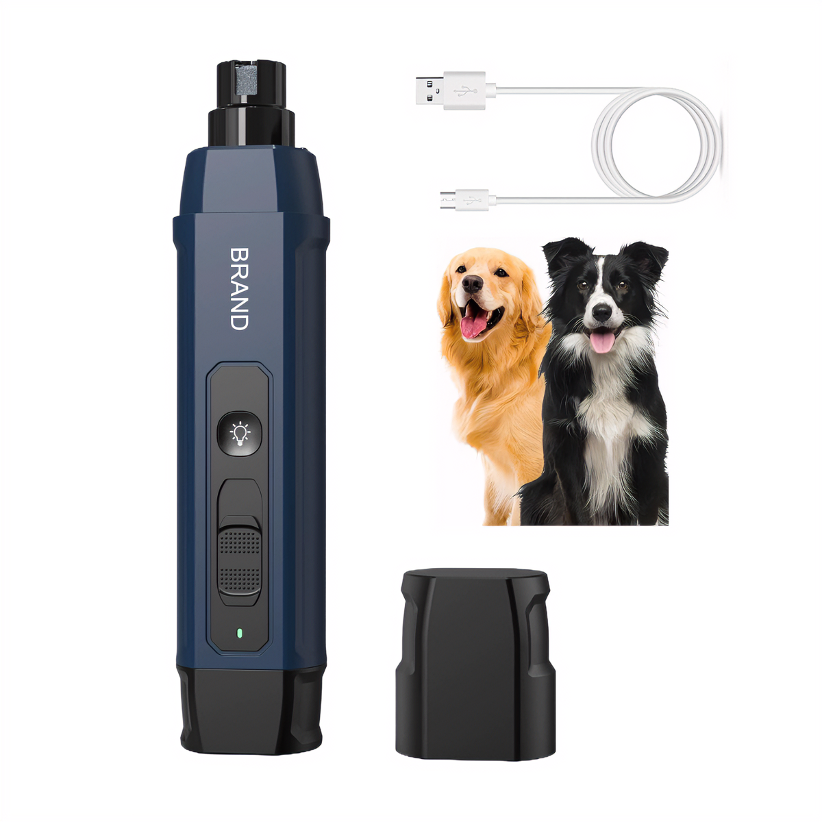 Professional Pet Nail Grinder – Quiet, Efficient & Stress-Free Grooming for Dogs & Cats