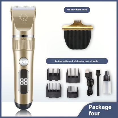 Cat Grooming Kit, Cat Clippers for Matted Hair, Cordless Cat Shaver for Long Hair, Low Noise Paw Trimmer, Cat Hair Trimmer for Grooming,Quiet Pet Hair Clippers Tools for Cats Dogs -CUDDLY PET