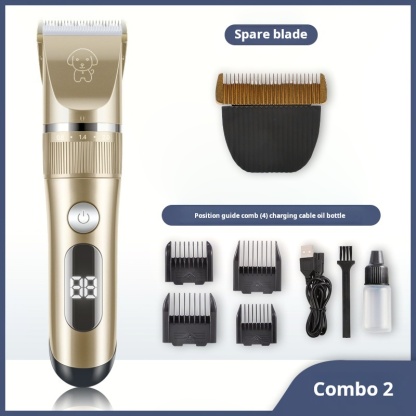 Cat Grooming Kit, Cat Clippers for Matted Hair, Cordless Cat Shaver for Long Hair, Low Noise Paw Trimmer, Cat Hair Trimmer for Grooming,Quiet Pet Hair Clippers Tools for Cats Dogs -CUDDLY PET