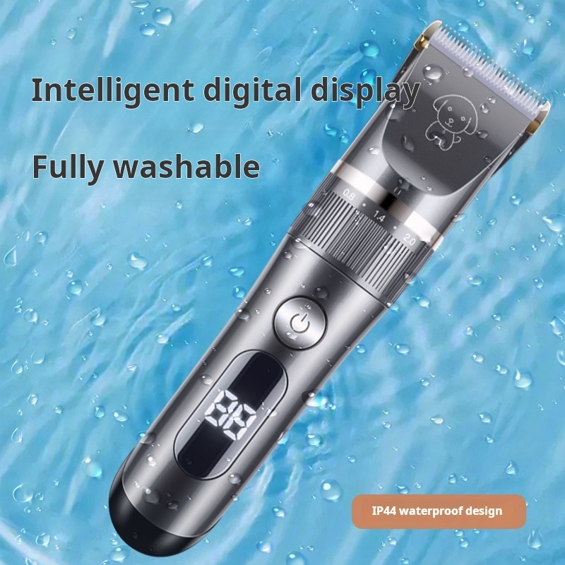 Cat Grooming Kit, Cat Clippers for Matted Hair, Cordless Cat Shaver for Long Hair, Low Noise Paw Trimmer, Cat Hair Trimmer for Grooming,Quiet Pet Hair Clippers Tools for Cats Dogs -CUDDLY PET