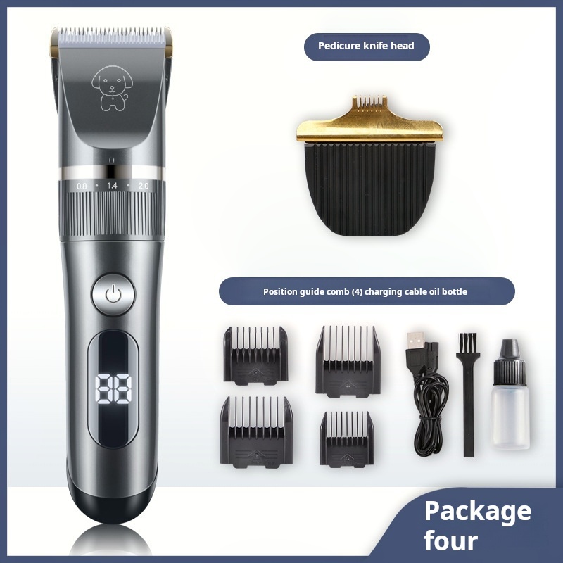 Cat Grooming Kit, Cat Clippers for Matted Hair, Cordless Cat Shaver for Long Hair, Low Noise Paw Trimmer, Cat Hair Trimmer for Grooming,Quiet Pet Hair Clippers Tools for Cats Dogs -CUDDLY PET