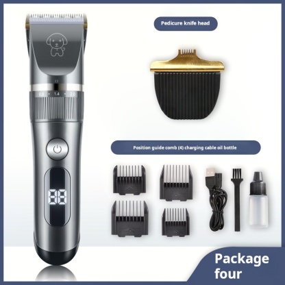 Cat Grooming Kit, Cat Clippers for Matted Hair, Cordless Cat Shaver for Long Hair, Low Noise Paw Trimmer, Cat Hair Trimmer for Grooming,Quiet Pet Hair Clippers Tools for Cats Dogs -CUDDLY PET