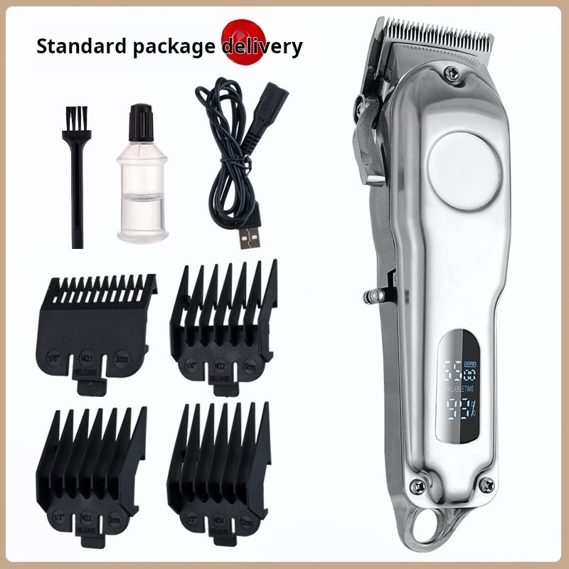 Dog Clippers for Grooming, Professional Dog Grooming Clippers, Heavy Thick Hair&Coats, Low Noise, Cordless, LED Display, Small & Large Dogs Cats, Pets and Animals-CUDDLY PET