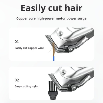 Dog Clippers for Grooming, Professional Dog Grooming Clippers, Heavy Thick Hair&Coats, Low Noise, Cordless, LED Display, Small & Large Dogs Cats, Pets and Animals-CUDDLY PET