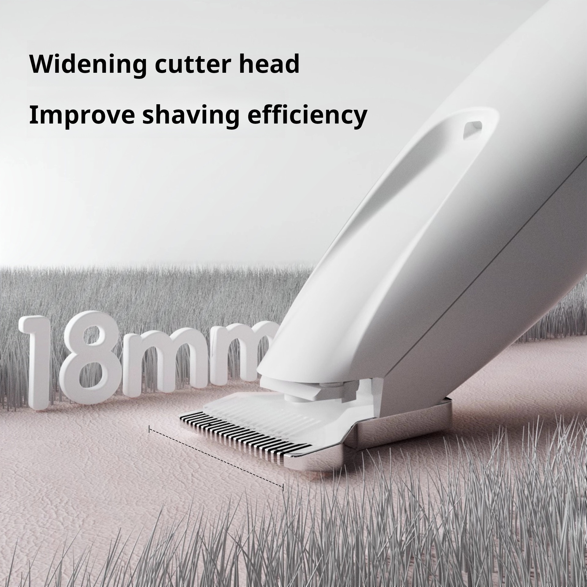 Dog Trimmer, Saffory Paw Trimmer, Saffory Electric Dog Trimmer for Paws, Pet Paws Trimmer with Led Light, Rechargeable Low Noise Pet Trimmer Waterproof Hair Clipper-CUDDLY PET