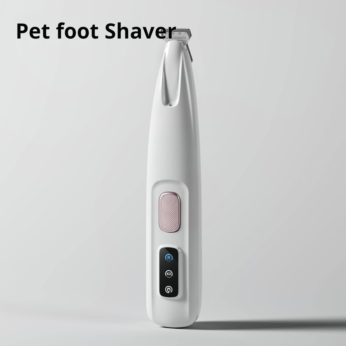 Dog Trimmer, Saffory Paw Trimmer, Saffory Electric Dog Trimmer for Paws, Pet Paws Trimmer with Led Light, Rechargeable Low Noise Pet Trimmer Waterproof Hair Clipper-CUDDLY PET