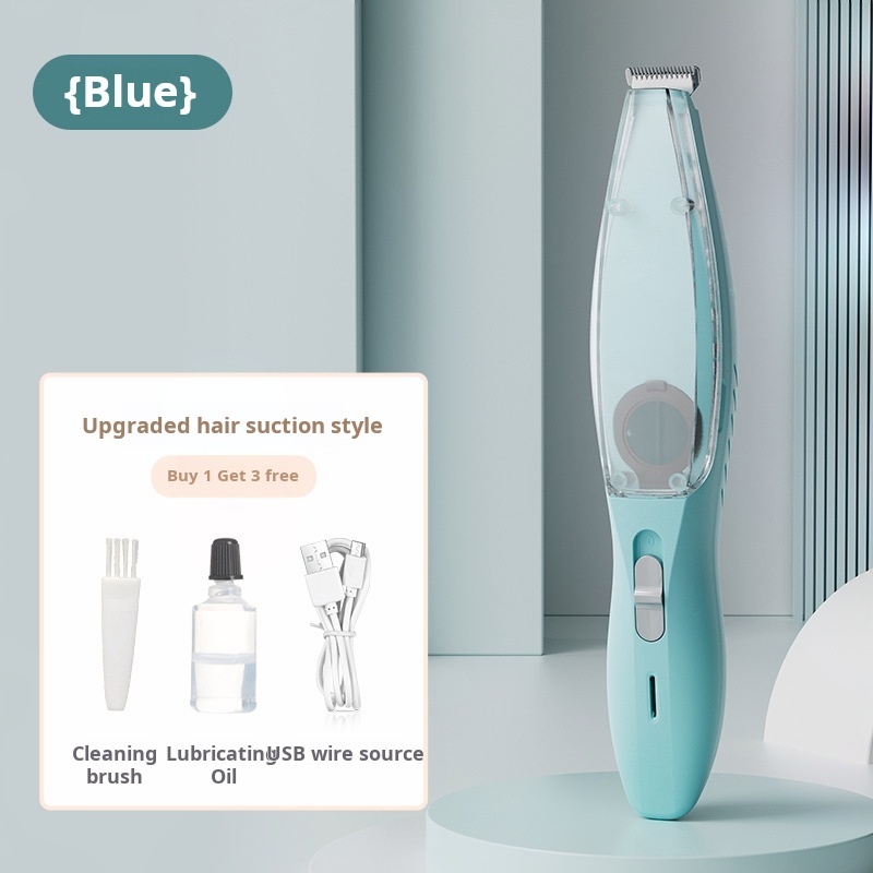 Upgraded Dog Paw Trimmer, Cordless Electric Grooming Clippers, Rechargeable Foot Trimmer Dog Claw Trimmer, Small Pet Shave Trimmer, Cats Hair Paws, Face, Body，suction shears-CUDDLY PET