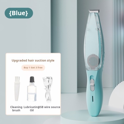 Upgraded Dog Paw Trimmer, Cordless Electric Grooming Clippers, Rechargeable Foot Trimmer Dog Claw Trimmer, Small Pet Shave Trimmer, Cats Hair Paws, Face, Body，suction shears-CUDDLY PET