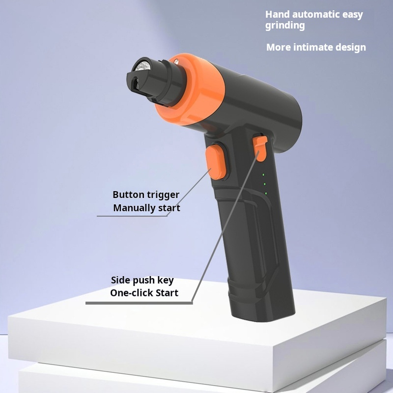 Gun shape Pet Nail Grinder Electric Nail Trimmer Dogs Cats USB Rechargeable Clean Nail Clippers Nail Scissors Pliers Tools -CUDDLY PET