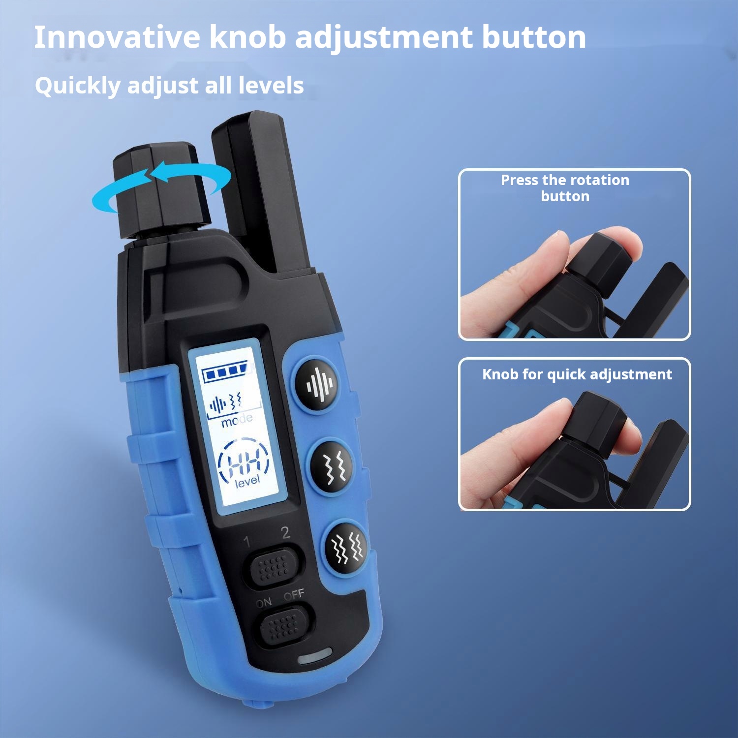 Dog Shock Collar - 3300Ft Training Collar with Remote for 5-120lbs Small Medium Large Dogs Rechargeable Waterproof e Collar with Beep (1-8), Shake(1-16), Safe Shock(1-99) Modes