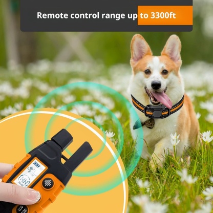 Dog Shock Collar - 3300Ft Training Collar with Remote for 5-120lbs Small Medium Large Dogs Rechargeable Waterproof e Collar with Beep (1-8), Shake(1-16), Safe Shock(1-99) Modes