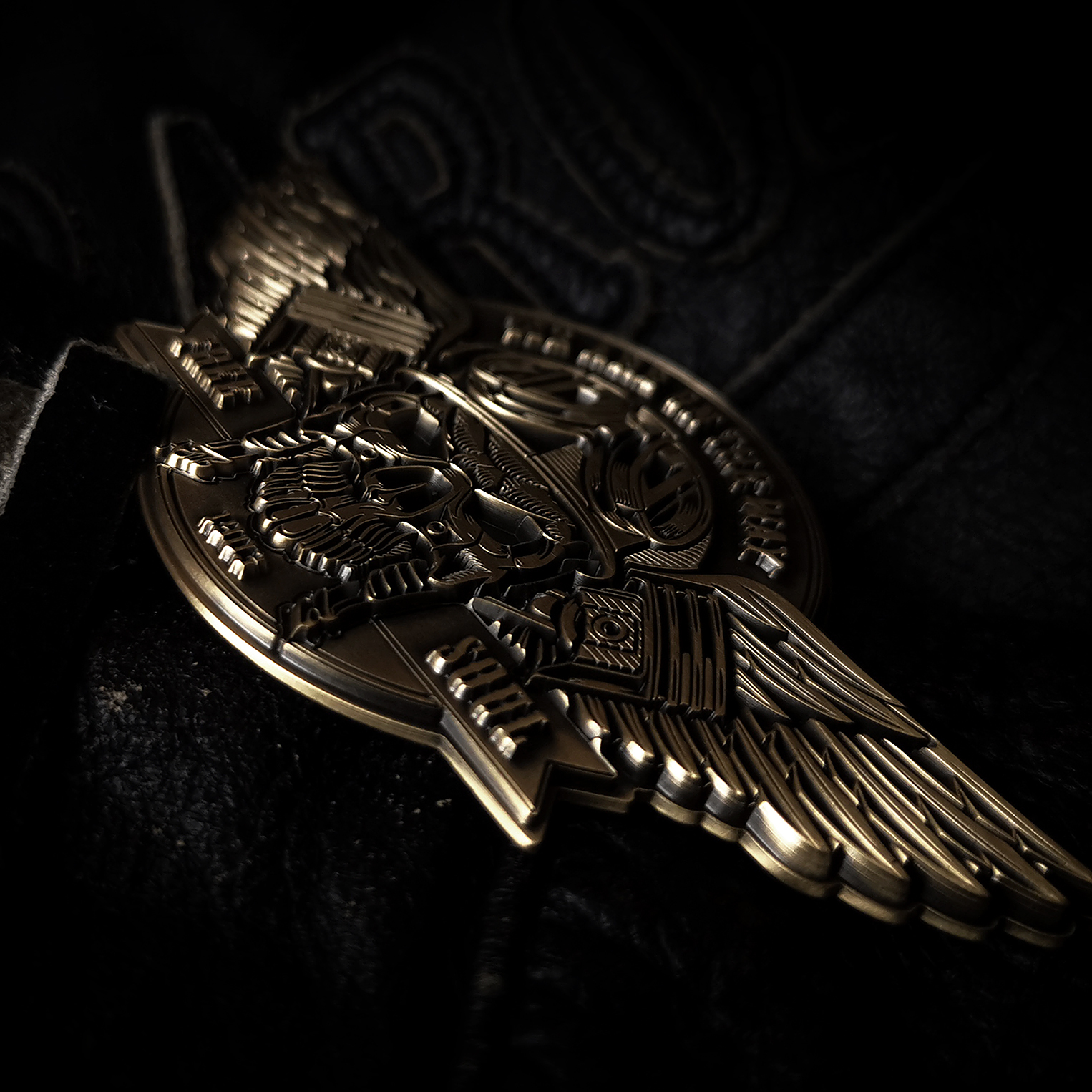 We Are On The Way Motorcycle Badge