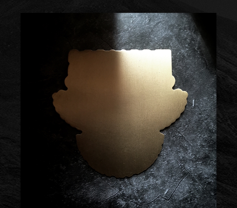 Knight We Are On The Way Motorcycle Badge