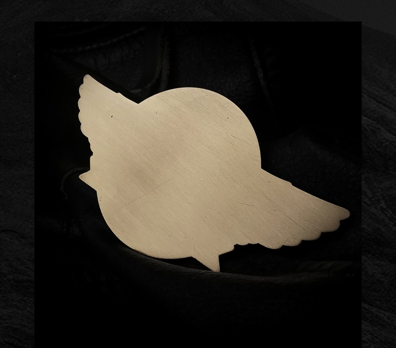 We Are On The Way Motorcycle Badge