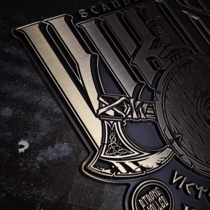 Viking Culture Motorcycle Badge