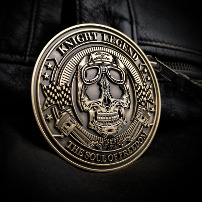 King Legend Motorcycle Badge