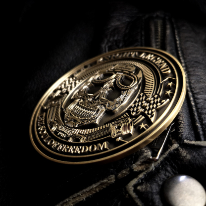 King Legend Motorcycle Badge