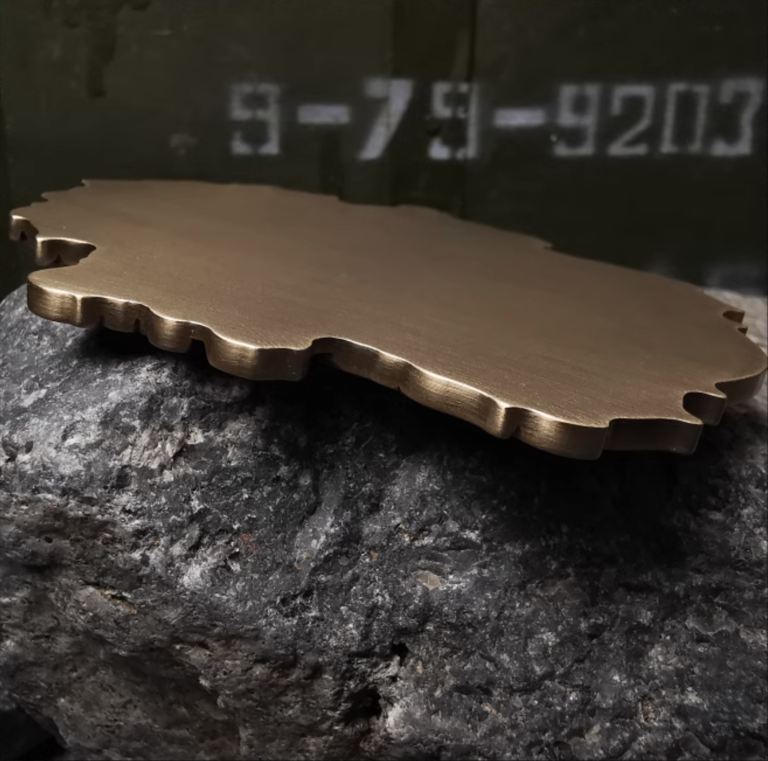 Skeleton Convoy Motorcycle Badge