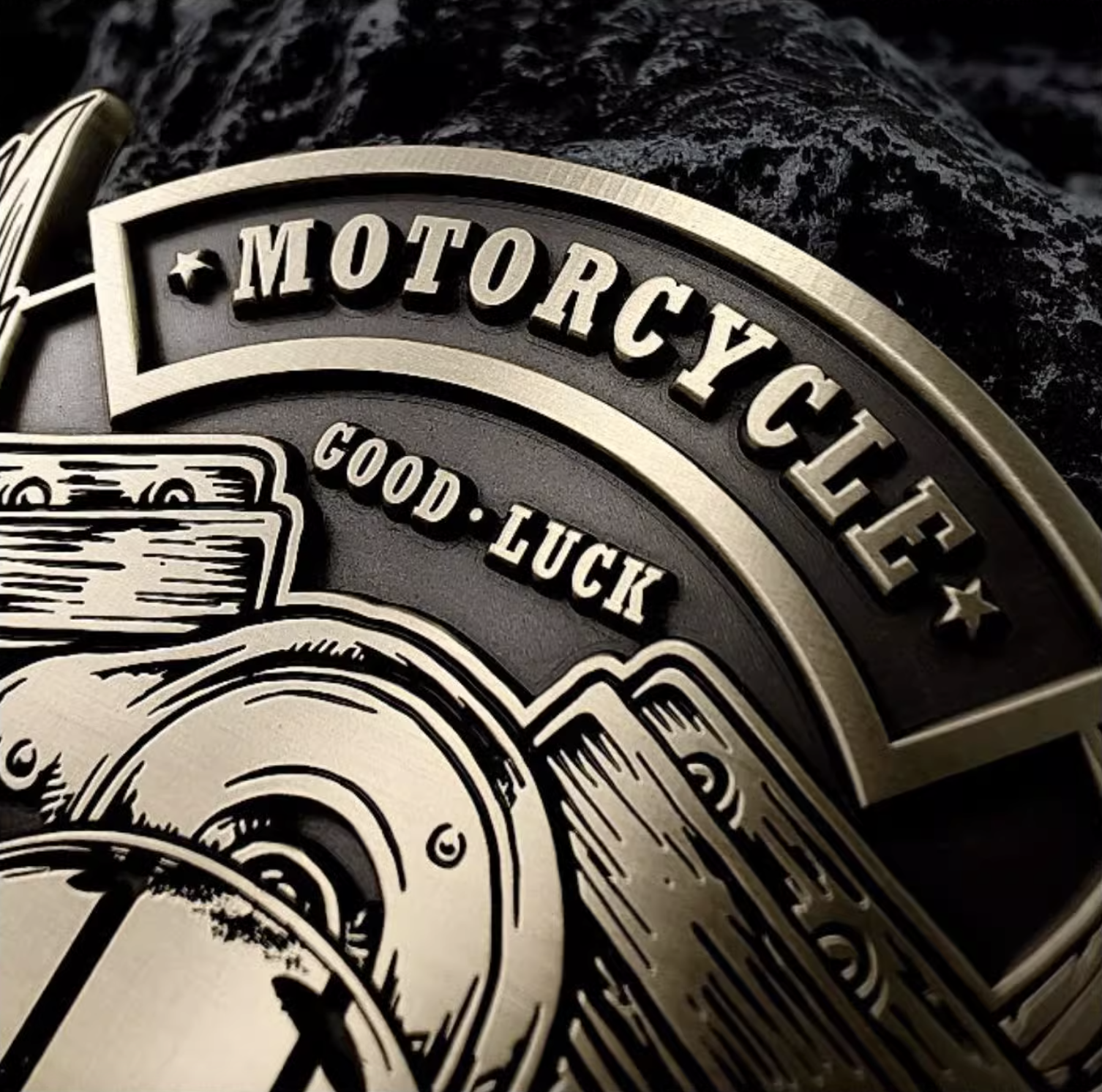 Free Soul Motorcycle Badge