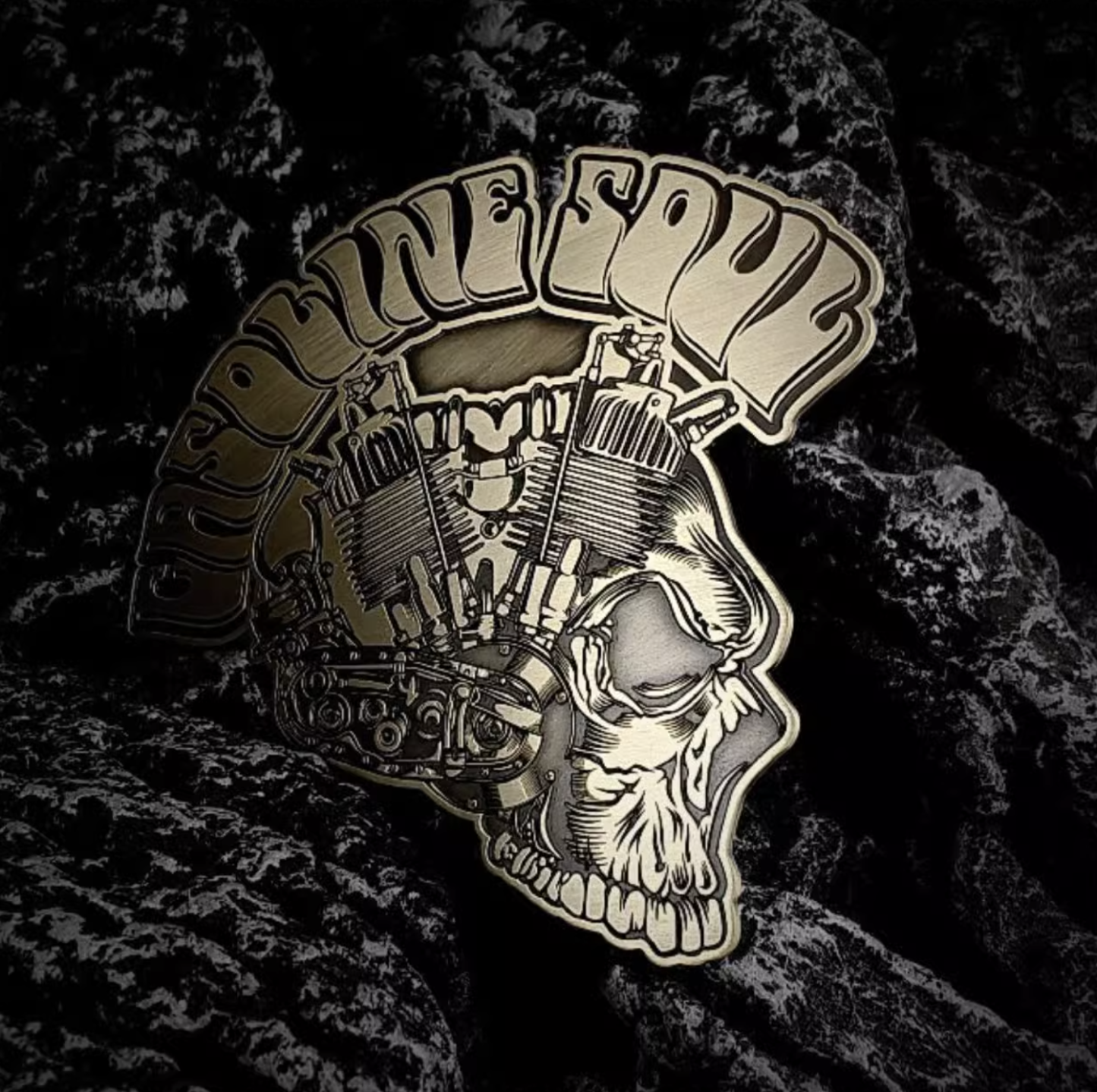 Punk Motorcycle Badge