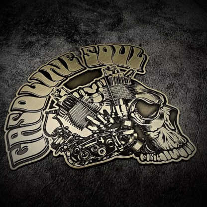 Punk Motorcycle Badge