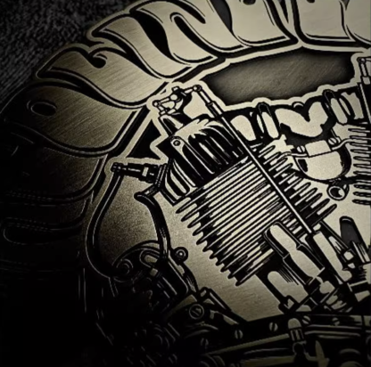 Punk Motorcycle Badge