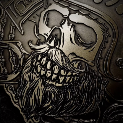 Ghost Rider Motorcycle Bendable Badge