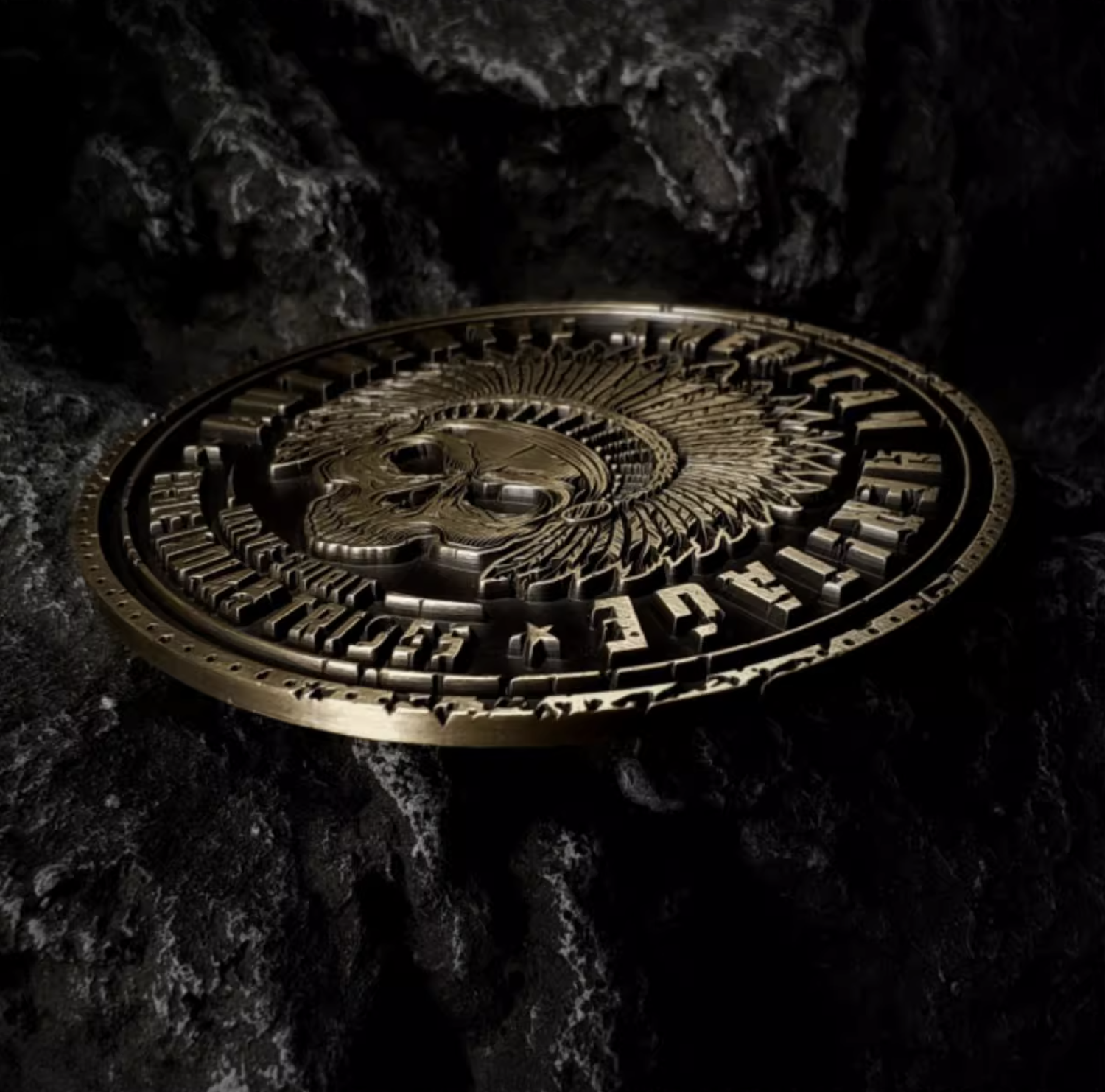 Authentic American Heritage Motorcycle Bendable Badge