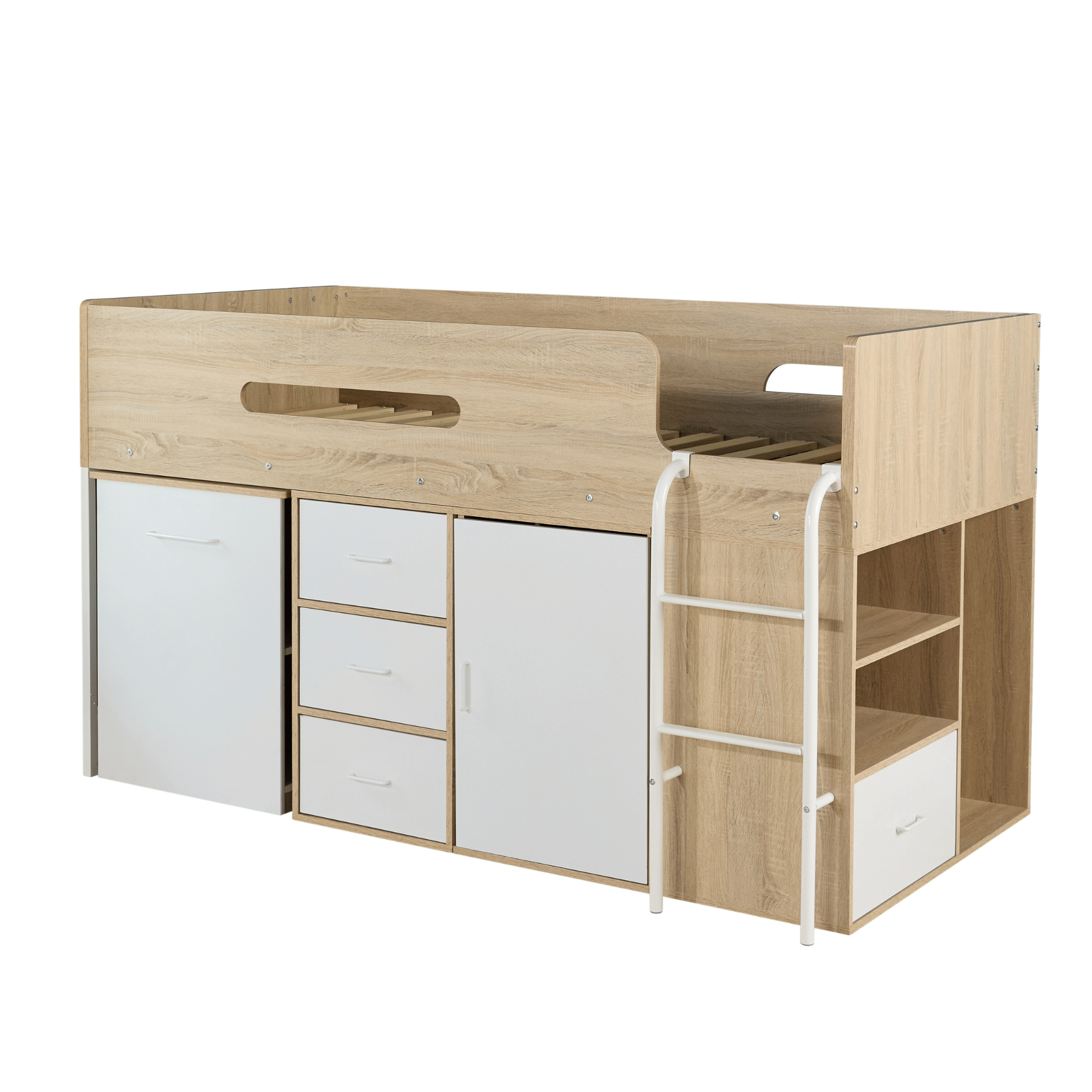 Marsden White Cabin Bed without Unit