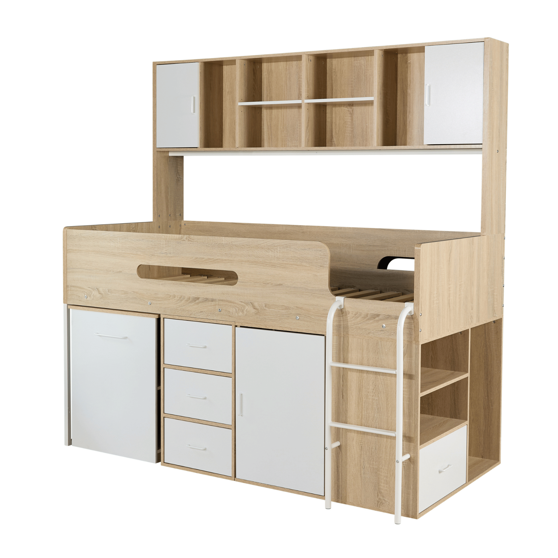 Marsden White Cabin Bed without Unit