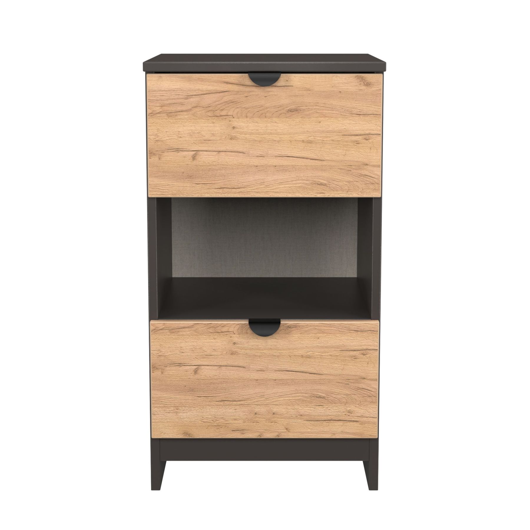 Boston 2 Drawer Bedside