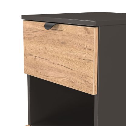 Boston 2 Drawer Bedside